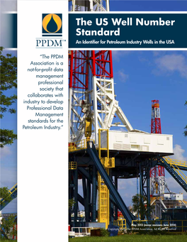 The US Well Number Standard: an Identifier for Petroleum Industry