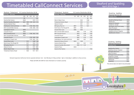 Timetabled Callconnect Services April 2016 Page 1