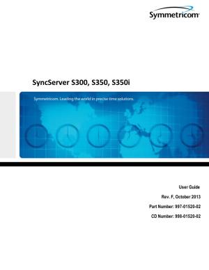 Syncserver S300, S350, S350i