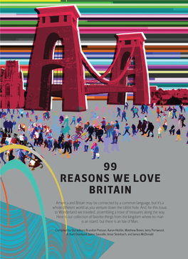 99 Reasons We Love Britain