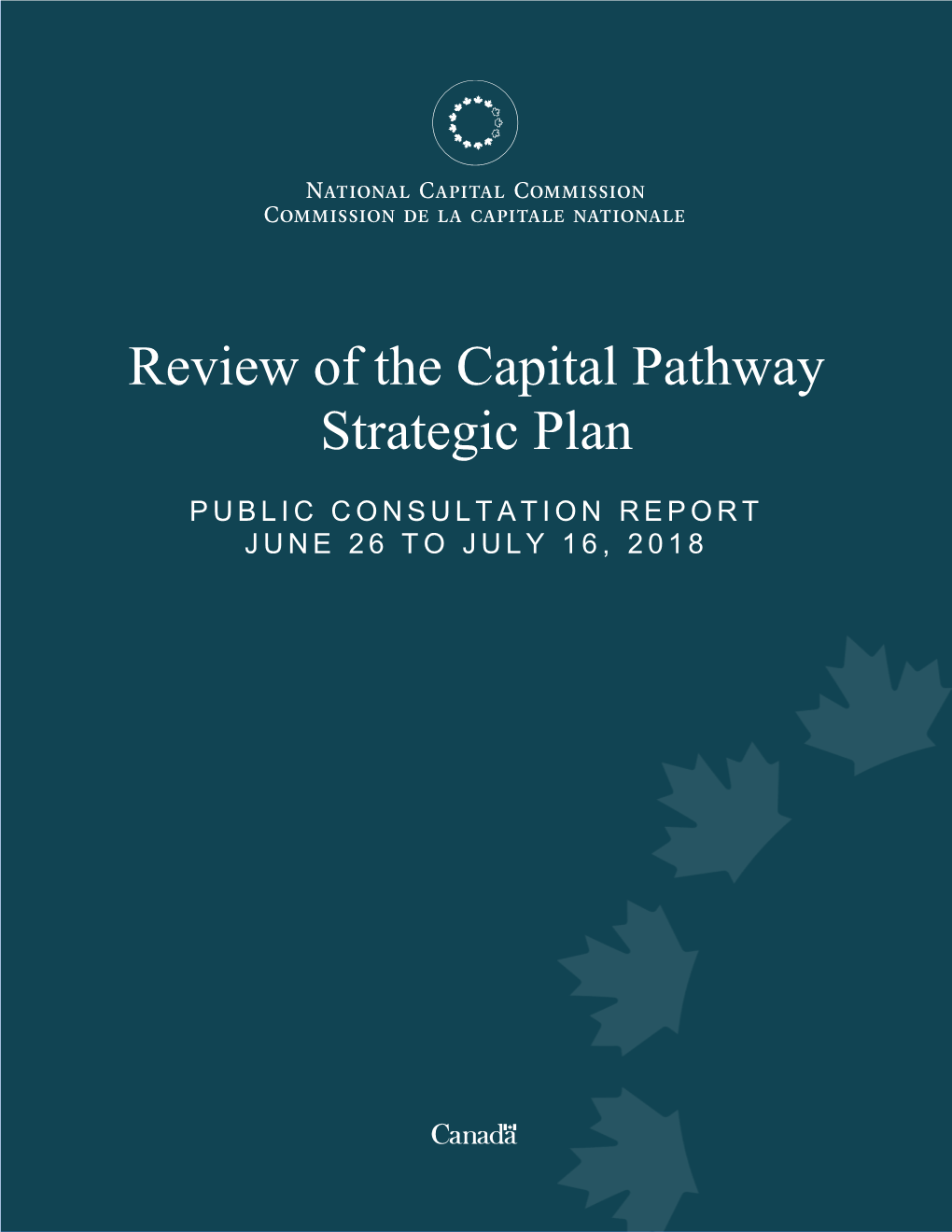 Review of the Capital Pathway Strategic Plan