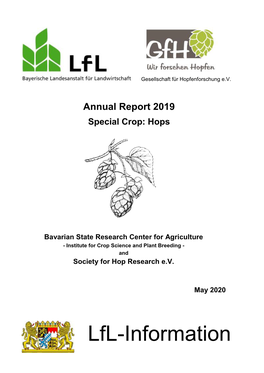 Special Crop: Hops Annual Report 2019