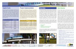 Metromover System Expansion Study Executive Summary Capital Costs Project Implementation Overview Data Collection