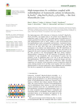 High‐Temperature Fe Oxidation Coupled with Redistribution Of