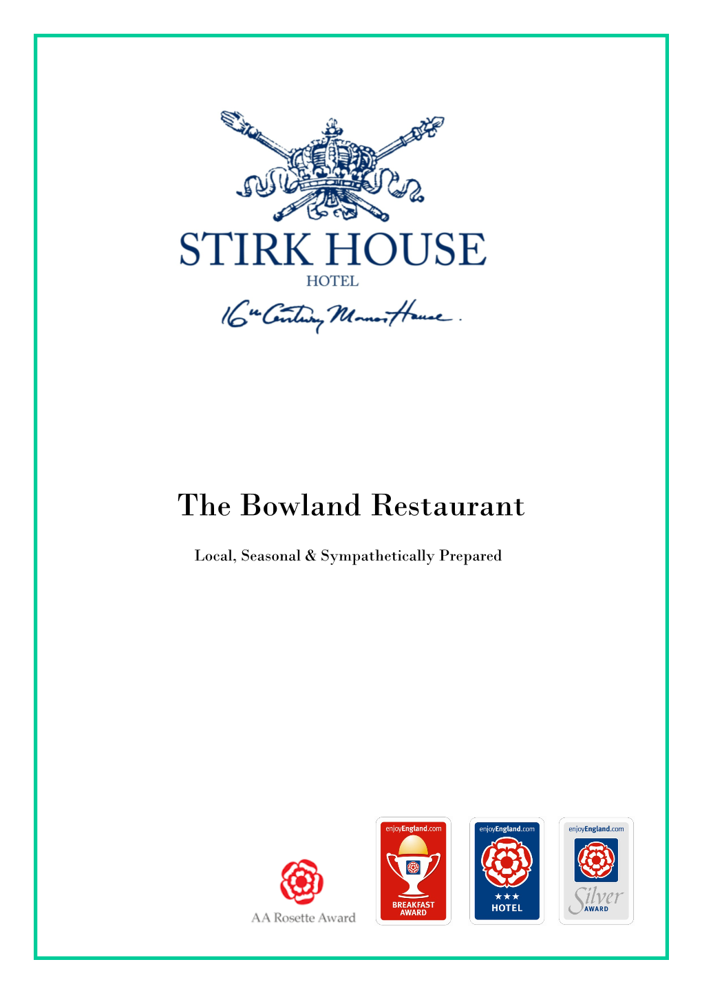 The Bowland Restaurant