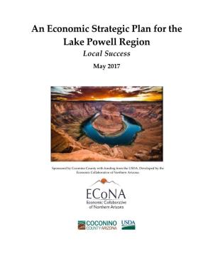 An Economic Strategic Plan for the Lake Powell Region Local Success May 2017