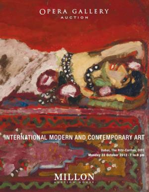 International Modern and Contemporary Art