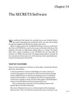 The SECRETS Software