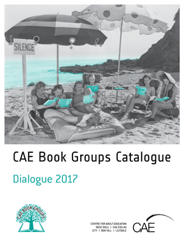 CAE Book Groups Catalogue Dialogue 2017