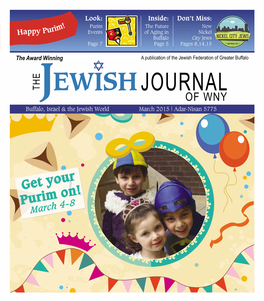 Get Your Purim On! March 4-8 Say Happy Pesach and Honor Your Friends in the Jewish Community