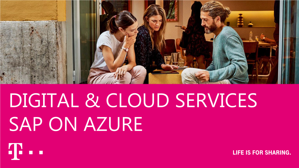 Digital & Cloud Services Sap on Azure