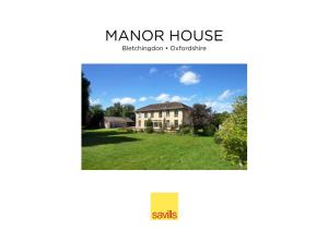 MANOR HOUSE Bletchingdon • Oxfordshire