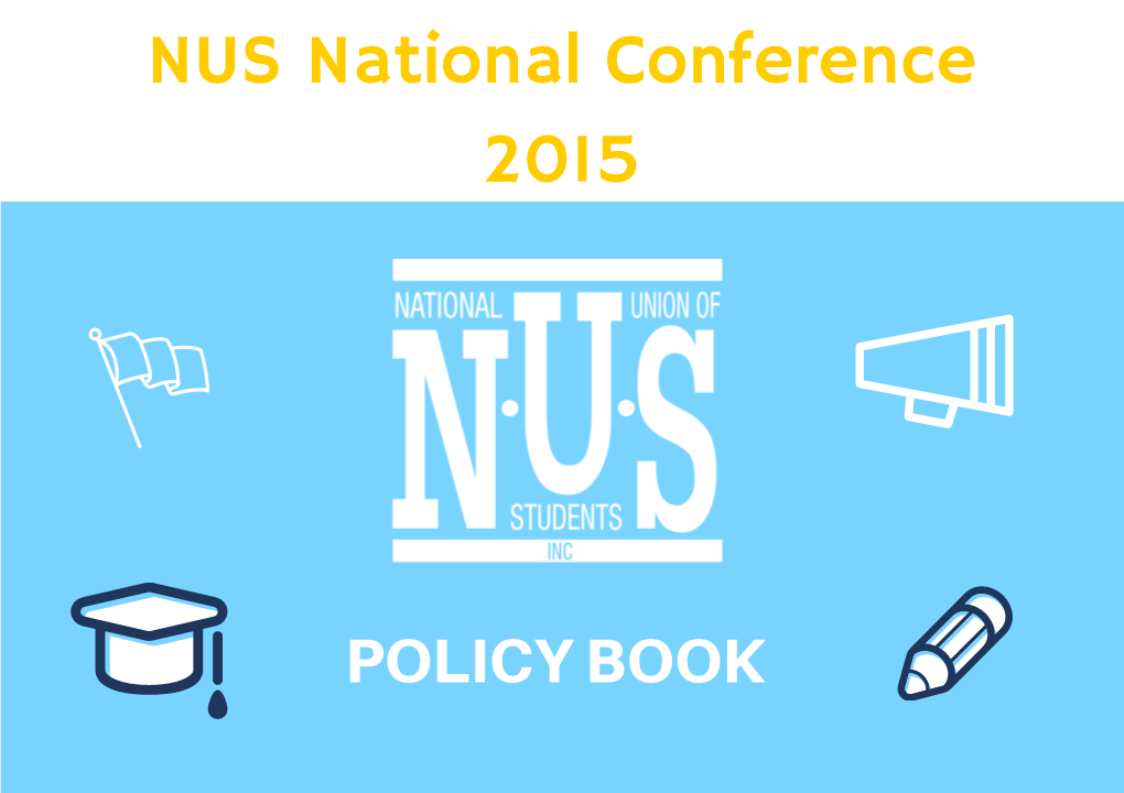 NUS National Conference 2015
