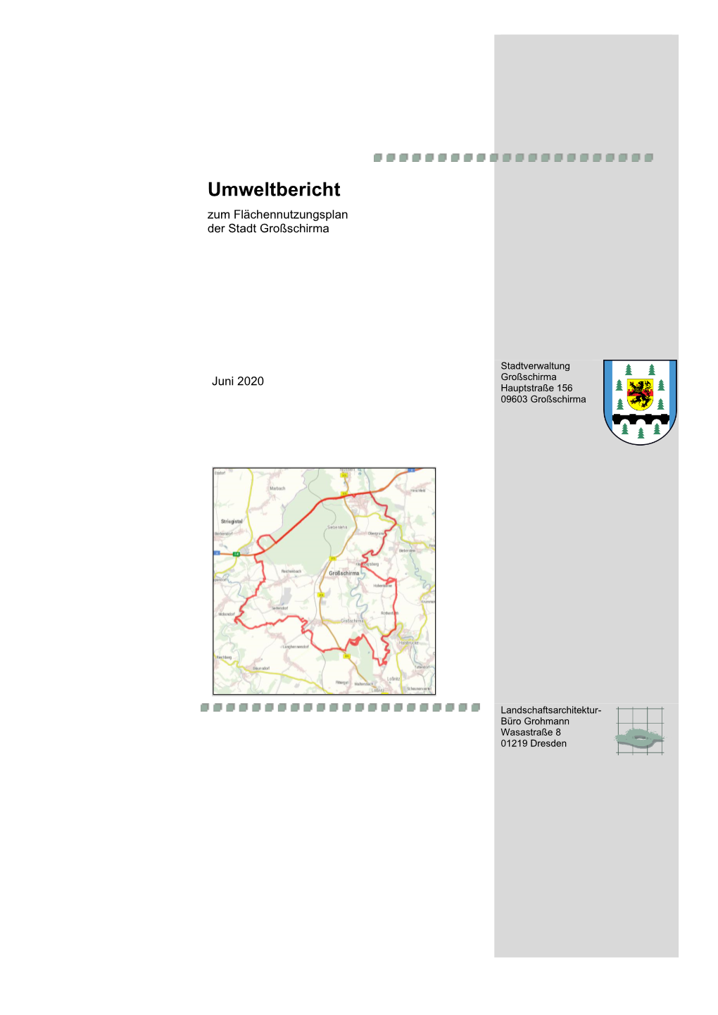 Umweltbericht Zum Flächennutzungsplan Der Stadt Großschirma