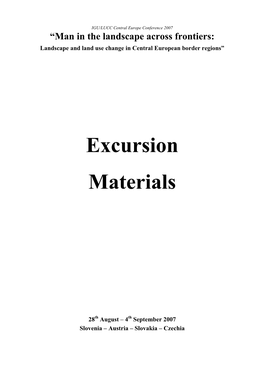 Excursion Materials