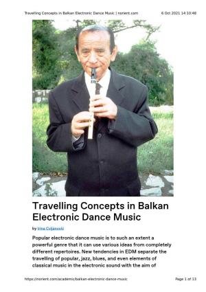 Travelling Concepts in Balkan Electronic Dance Music | Norient.Com 6 Oct 2021 14:10:48