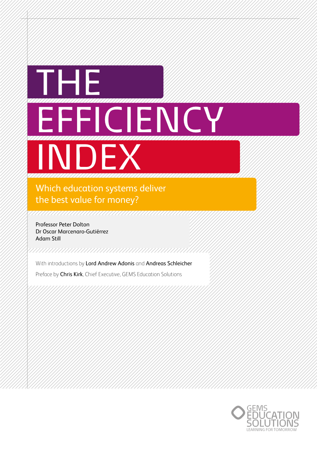 Which Education Systems Deliver the Best Value for Money?