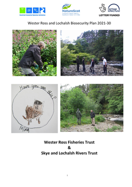 Wester Ross Fisheries Trust Biosecurity Plan 2010 – 2015