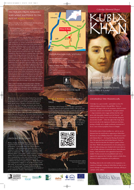 Coleridge and Kubla Khan Leaflet