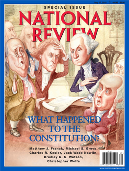 What Happened to the Constitution?