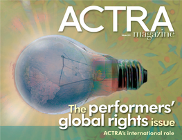 ACTRA's International Role