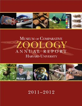 Harvard MCZ Annual Report 2011-2012