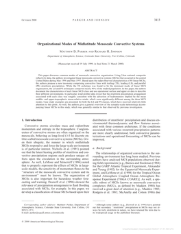 Organizational Modes of Midlatitude Mesoscale Convective Systems