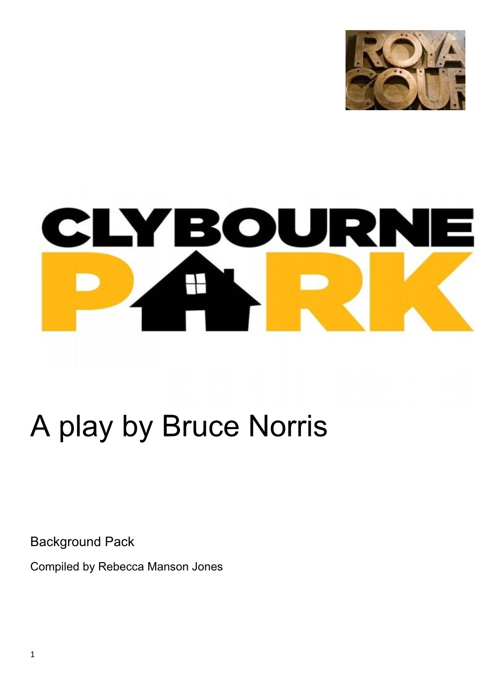 A Play by Bruce Norris