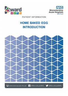 Home Baked Egg Introduction