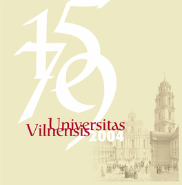 Universitas Vilnensis 1579-2004