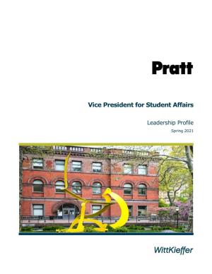 Vice President for Student Affairs