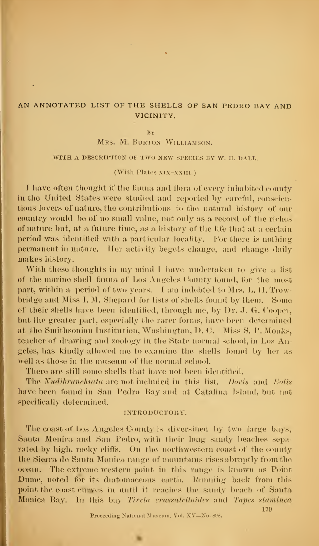 Proceedings of the United States National Museum