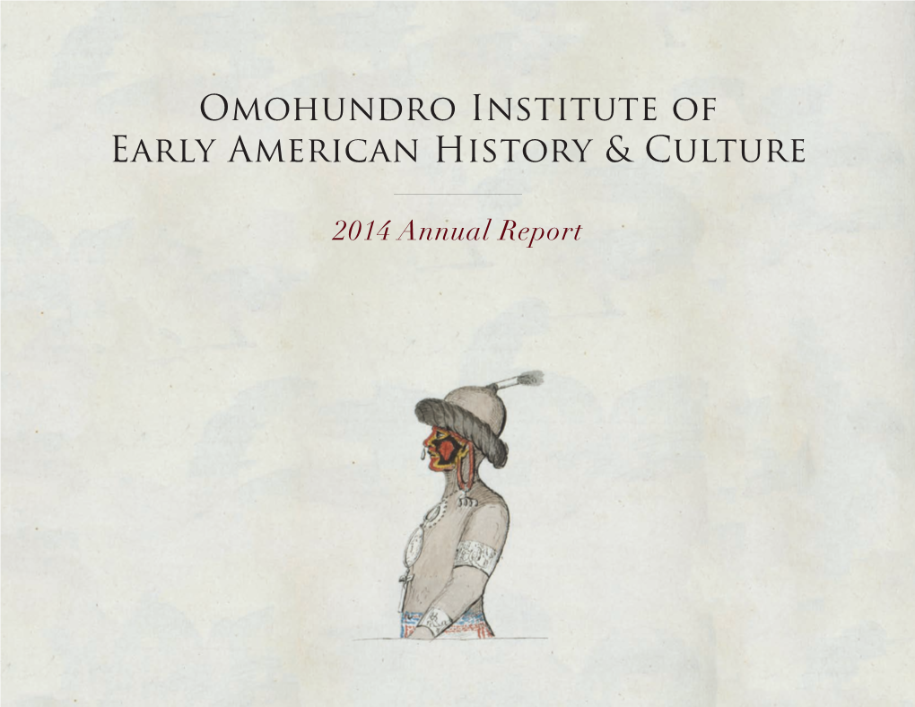 Omohundro Institute of Early American History & Culture