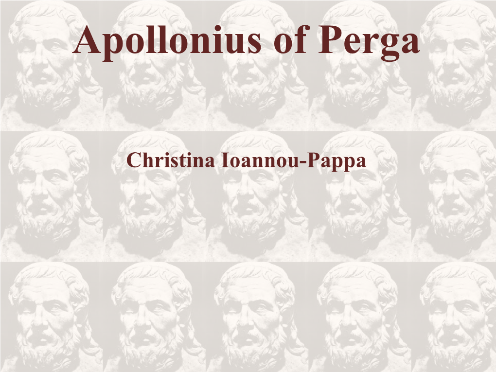 Apollonius of Perga