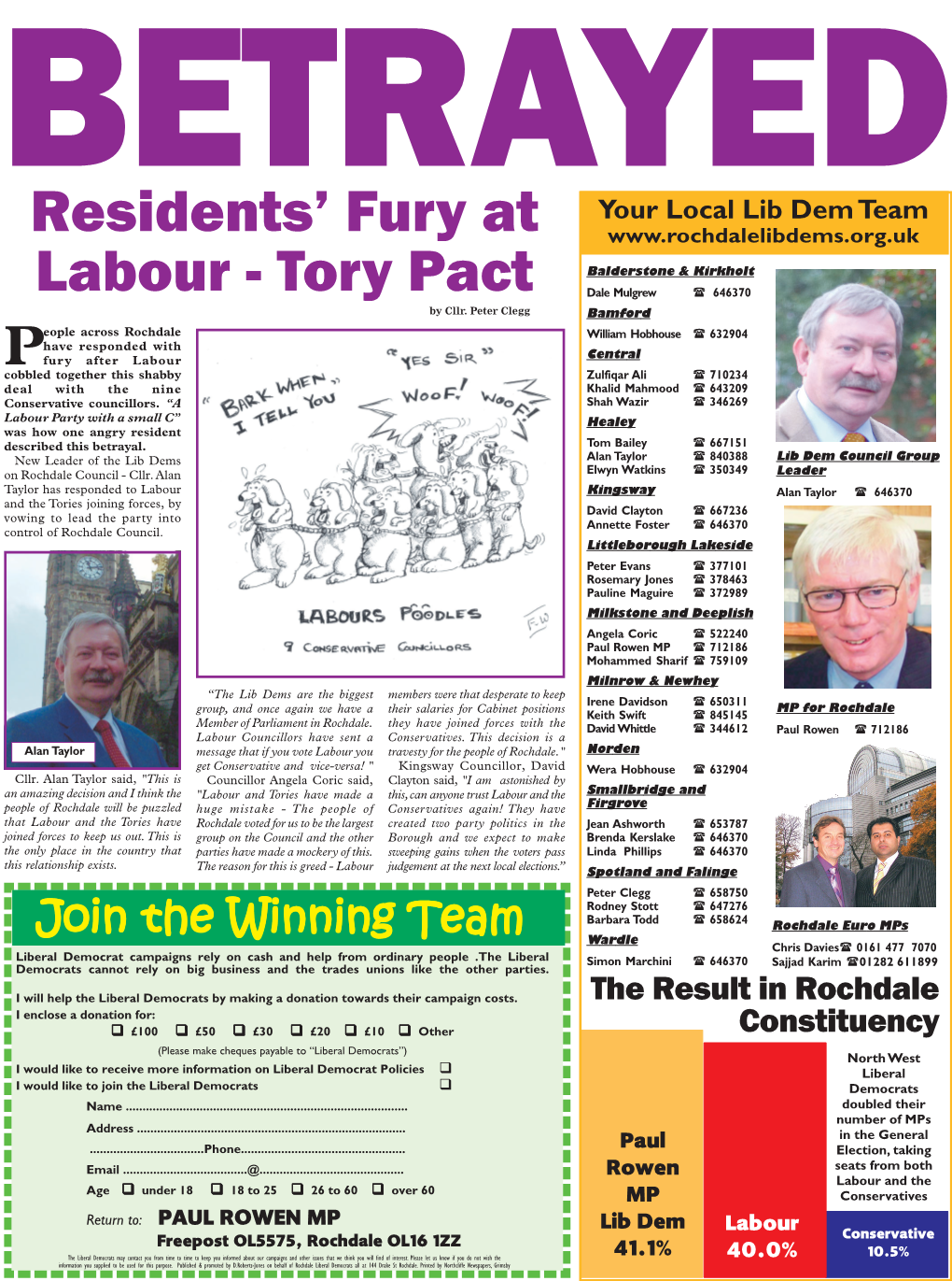 Residents' Fury at Labour