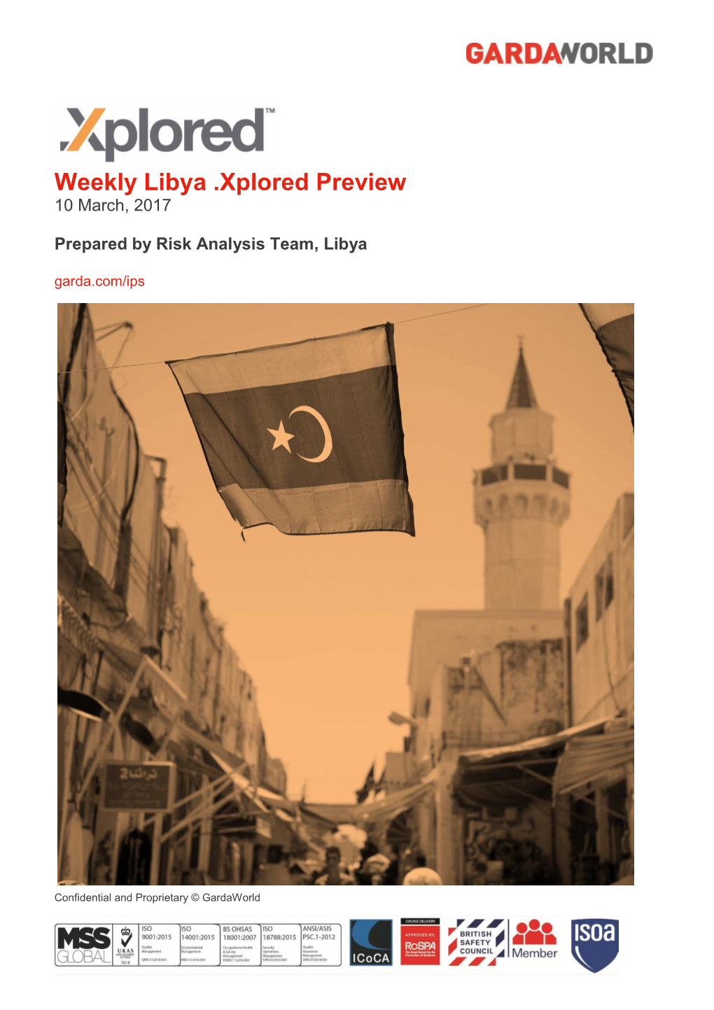 Weekly Libya .Xplored Preview 10 March, 2017