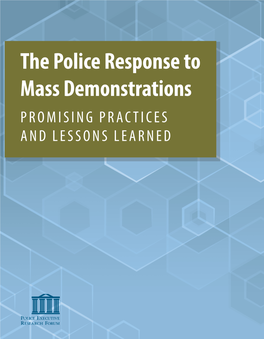 The Police Response to Mass Demonstrations
