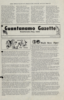 Guantanamo Gazette, Guantanamo Bay, Cuba