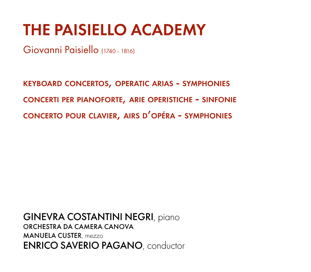 The Paisiello Academy