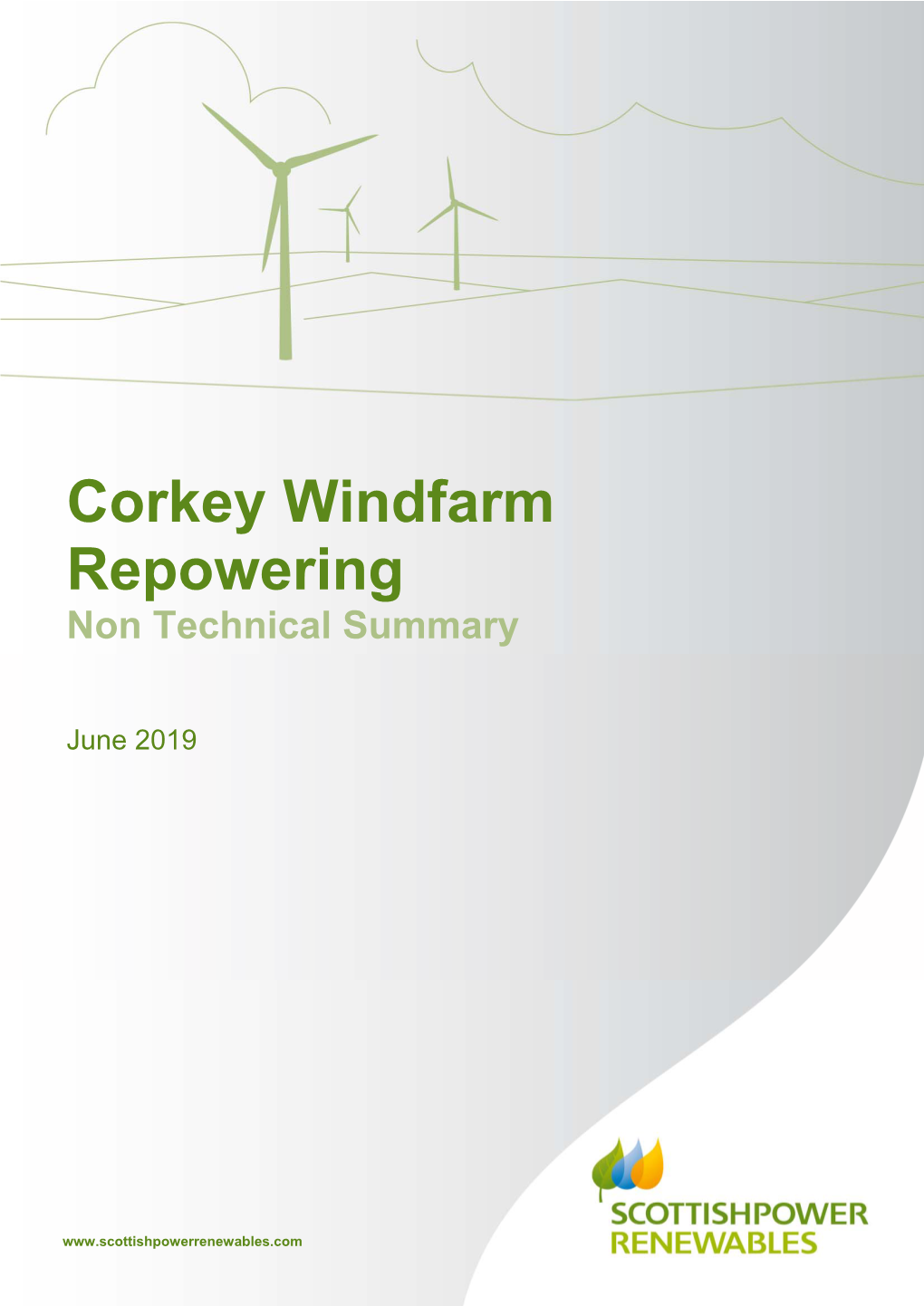 Corkey Windfarm Repowering Non Technical Summary