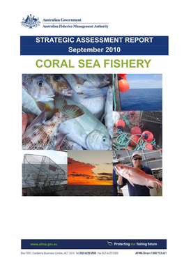 Coral Sea Fishery 'Strategic Assessment'