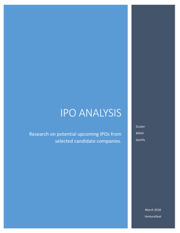 Ipo Analysis