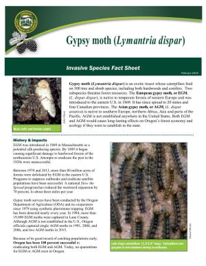 Invasive Species Fact Sheet February 2016