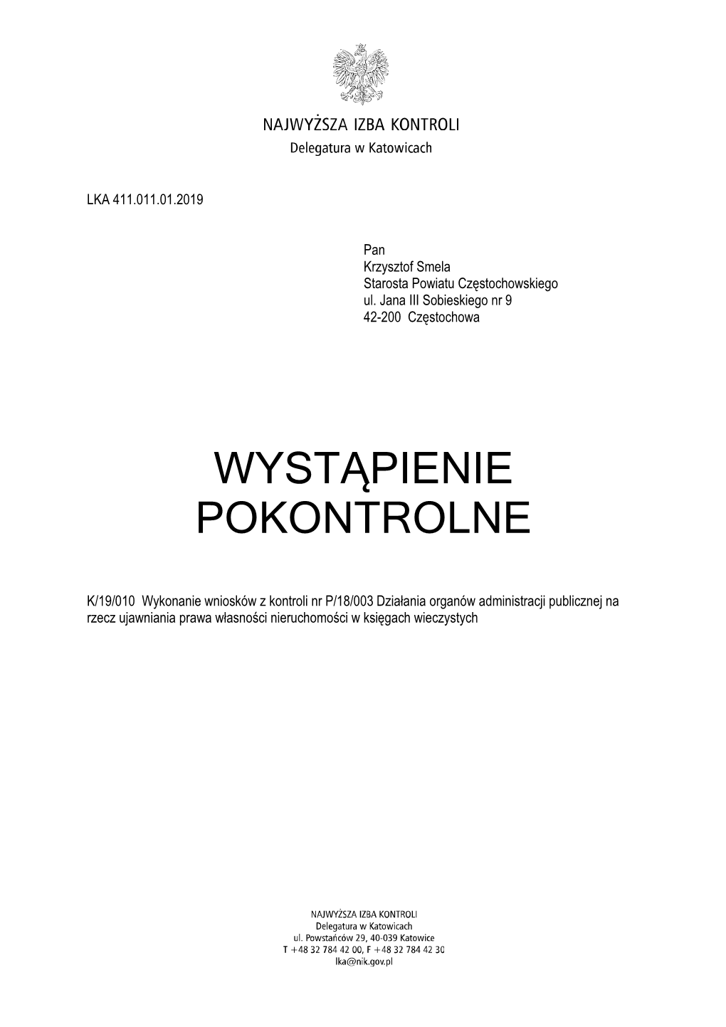 Działania Organów Administracji Publicznej Na Rzecz Ujawniania Prawa Własności Nieruchomości W Księgach Wieczystych