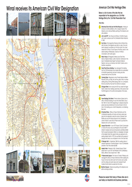 Map of Civil War Heritage Sites