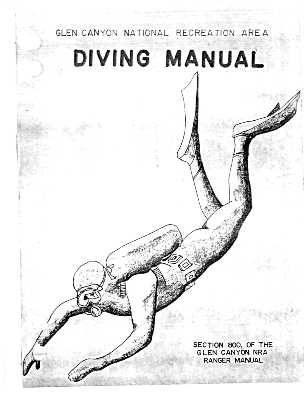 Glen Canyon National Recreation Area Diving Manual