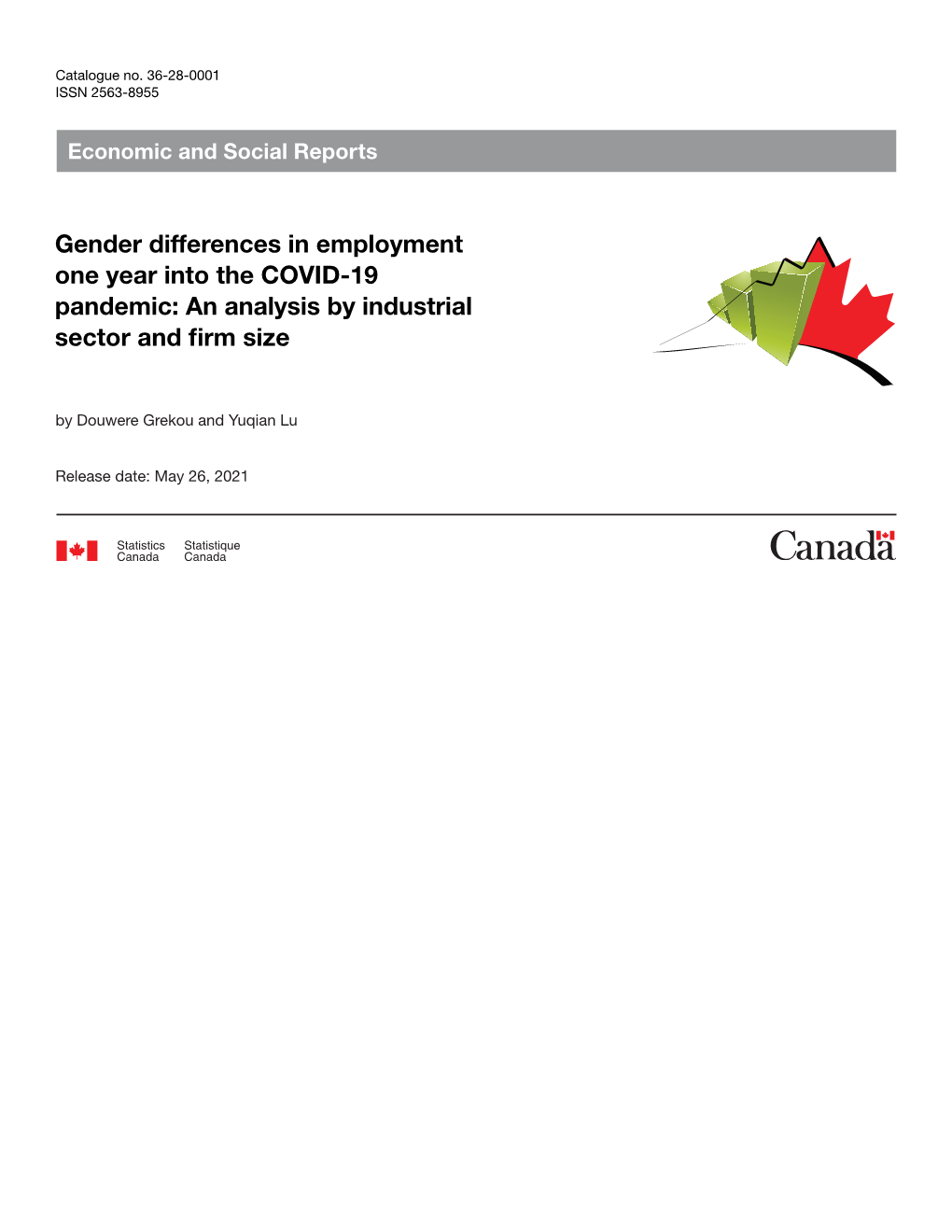Gender Differences in Employment One Year Into the COVID-19 Pandemic: an Analysis by Industrial Sector and Firm Size