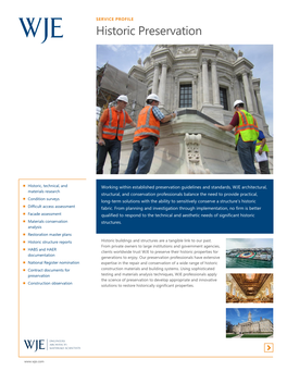 Historic Preservation (PDF)