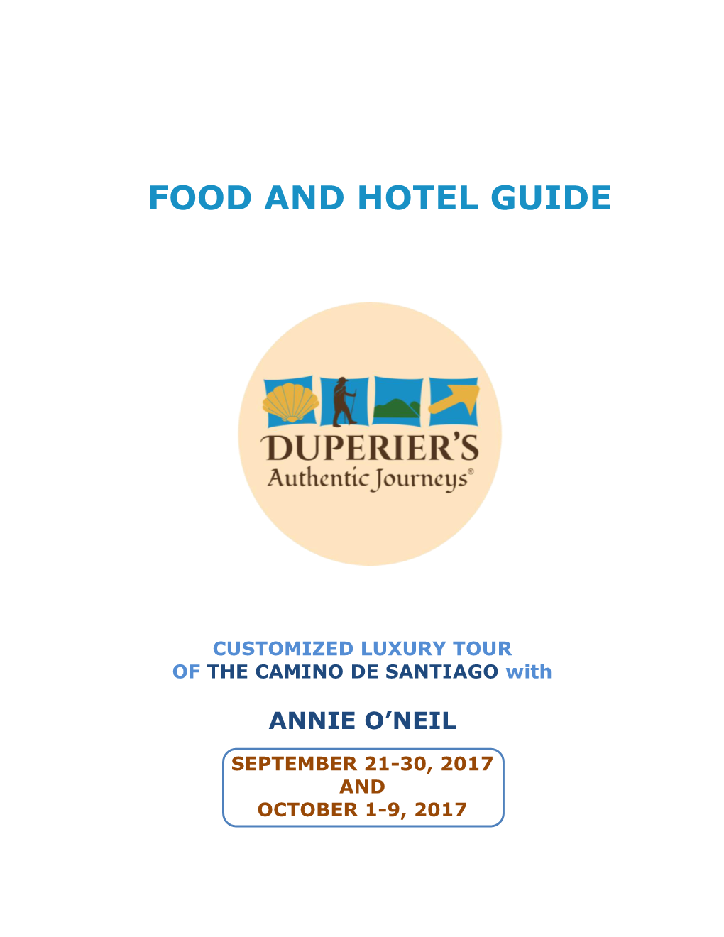 Food and Hotel Guide