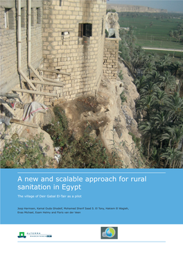 A New and Scalable Approach for Rural Sanitation in Egypt